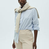 Mango jeans newmom in raw-unbleached
