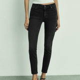 Mango jeans newisa in black denim