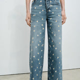 Mango jeans massy in medium denim