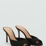 Mango sandals barbara in black