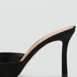 Mango sandals barbara in black