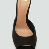 Mango sandals barbara in black