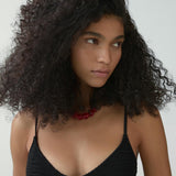 Mango bikini top solene in black