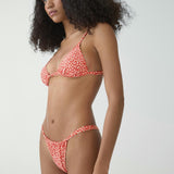 Mango bikini pantie bondi in red