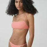 Mango bikini pantie riga in red