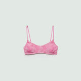 Mango bikini top saona in pink