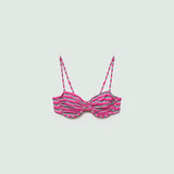 Mango bikini top funky in fuchsia