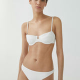 Mango bikini pantie adaya in white