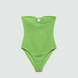 Mango swimsuit sia in green