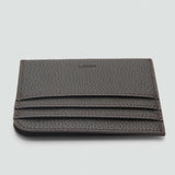 Mango card holder clasict in brown