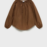Mango blouse amaia in brown