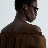 Mango blouse amaia in brown