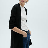 Mango cardigan almafir in black