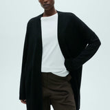Mango cardigan almafir in black