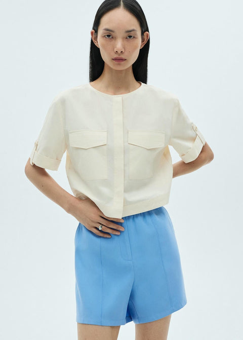 Mango shorts bosco in carpet