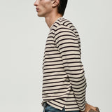 Mango t-shirt marinier in eggplant