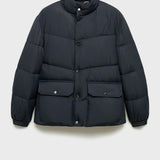 Mango puffer coat carter in navy