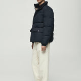 Mango puffer coat carter in navy
