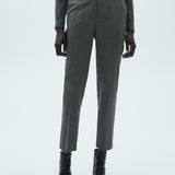 Mango trousers warm in grey