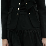 Mango skirt tom in anthracite