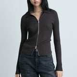 Mango cardigan bae in dark grey