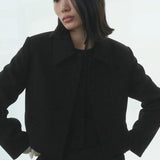 Mango jacket cagliari in black