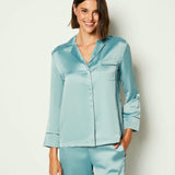 Etam balda - chemise ml in blue green