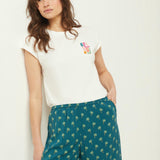 Etam belamy - t-shirt mc in ecru