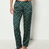Etam bisa - pantalon in green print