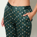 Etam bisa - pantalon in green print