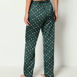 Etam bisa - pantalon in green print