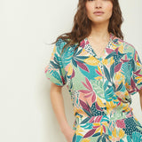 Etam bloom - chemise in green