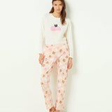 Etam cats - 3 pieces in peach