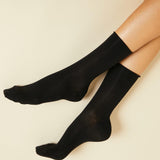 Etam coton midi 2pp - chaussettes in black