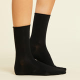 Etam coton midi 2pp - chaussettes in black