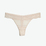 Etam idole - string in rose poudre