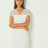 Etam liddy lace - nuisette in ecru
