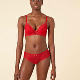 Etam panama - n 2 classique in rouge