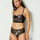 Etam perle - cf balconnet in noir