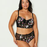 Etam perle - cf balconnet in noir