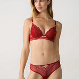 Etam rosace - shorty in rouge