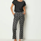 Etam sety - pyj 3 pc spe in imp fd noir