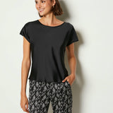 Etam sety - pyj 3 pc spe in imp fd noir
