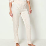 Etam tiger jacquard - pantalon in linen