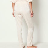 Etam tiger jacquard - pantalon in linen
