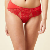Etam parure - hipster in rouge