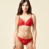 Etam parure - n 2 classique in rouge