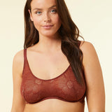Etam flexi lace - sc classique in brique roux