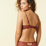 Etam flexi lace - sc classique in brique roux