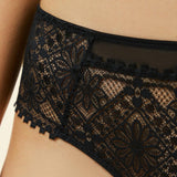 Etam paradis - shorty in black